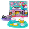 Gabby's Dollhouse, Sprinkle Party Sweet Treat Set, Pretend Play Kitchen Hot Cocoa Party Set with Fruit and Sprinkles