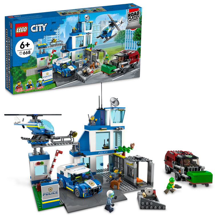 LEGO City Police Station 60316 Building Kit (668 | Toys R Us