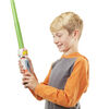 Star Wars Lightsabler Squad, Sabre laser Luke Skywalker à lame verte extensible, jouet de déguisement