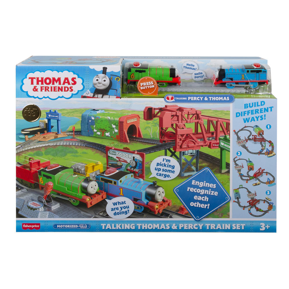 Thomas & Friends Talking Thomas & Percy Train Set - English