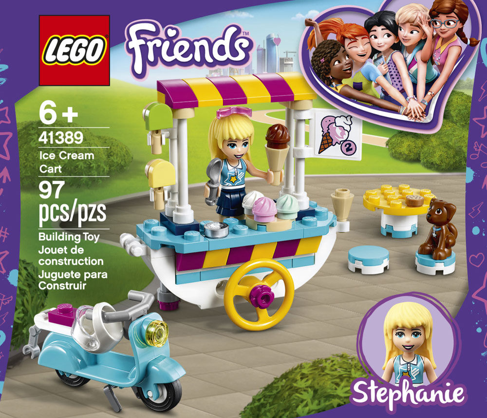 lego friends ice cream cart