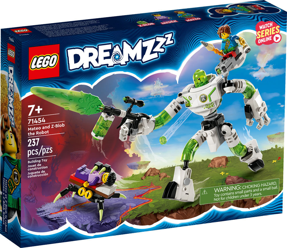 LEGO DREAMZzz Mateo et Z-Blob le robot 71454 Ensemble de jeu de 