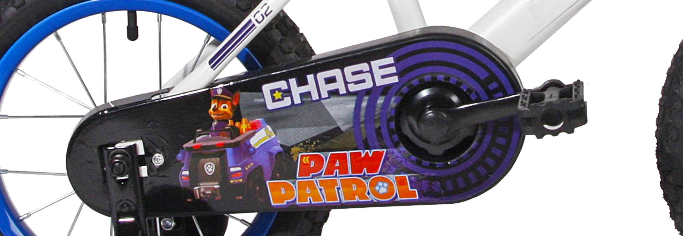 paw patrol chase bike