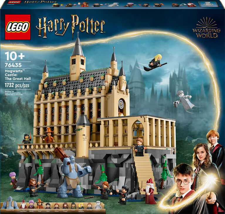 LEGO Harry Potter Hogwarts Castle: The Great Hall Collectible Toy Playset 76435