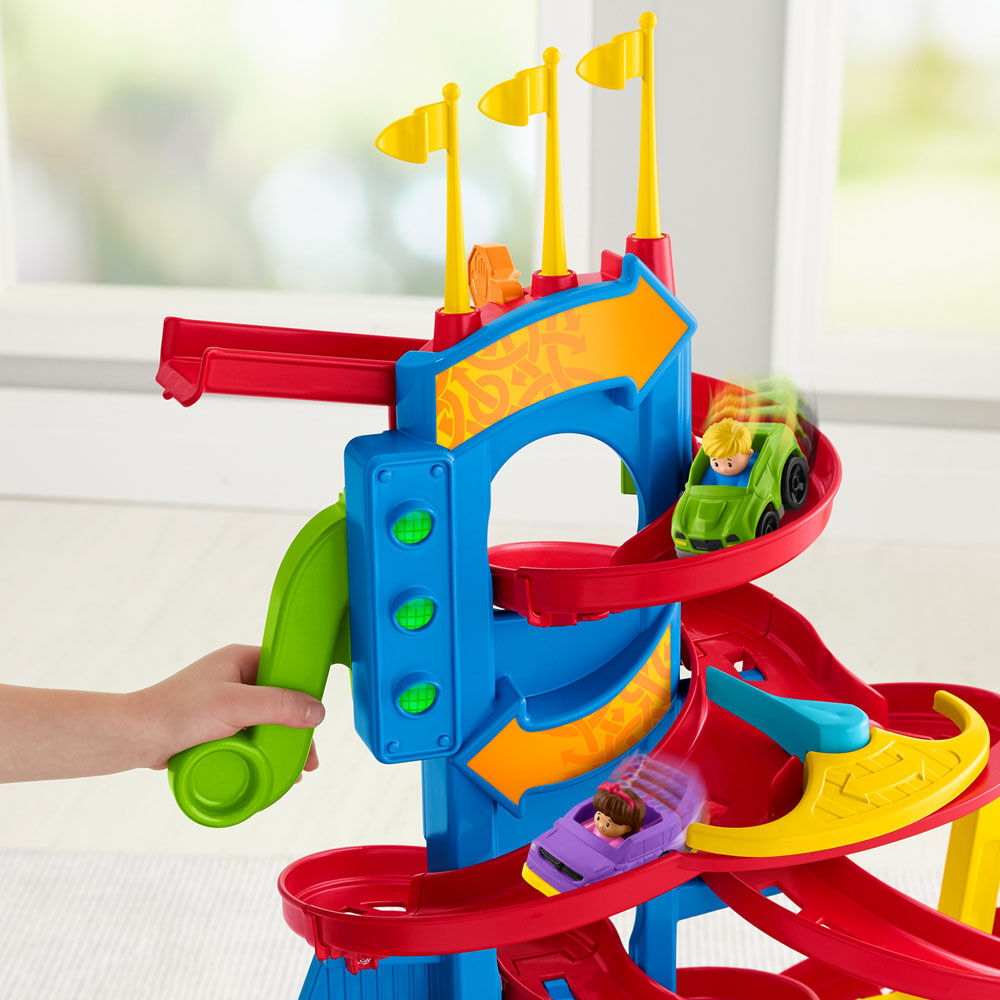 fisher price car track tower