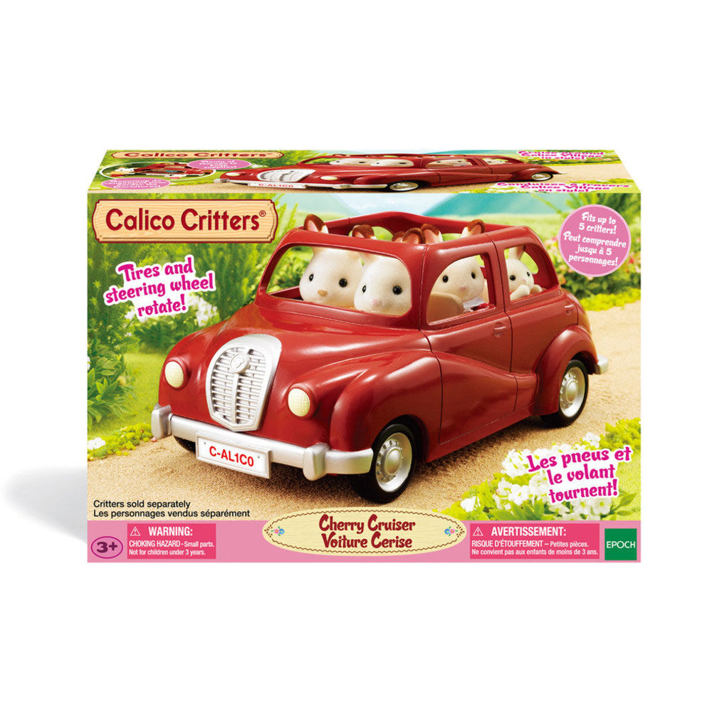 calico critters family cruising car