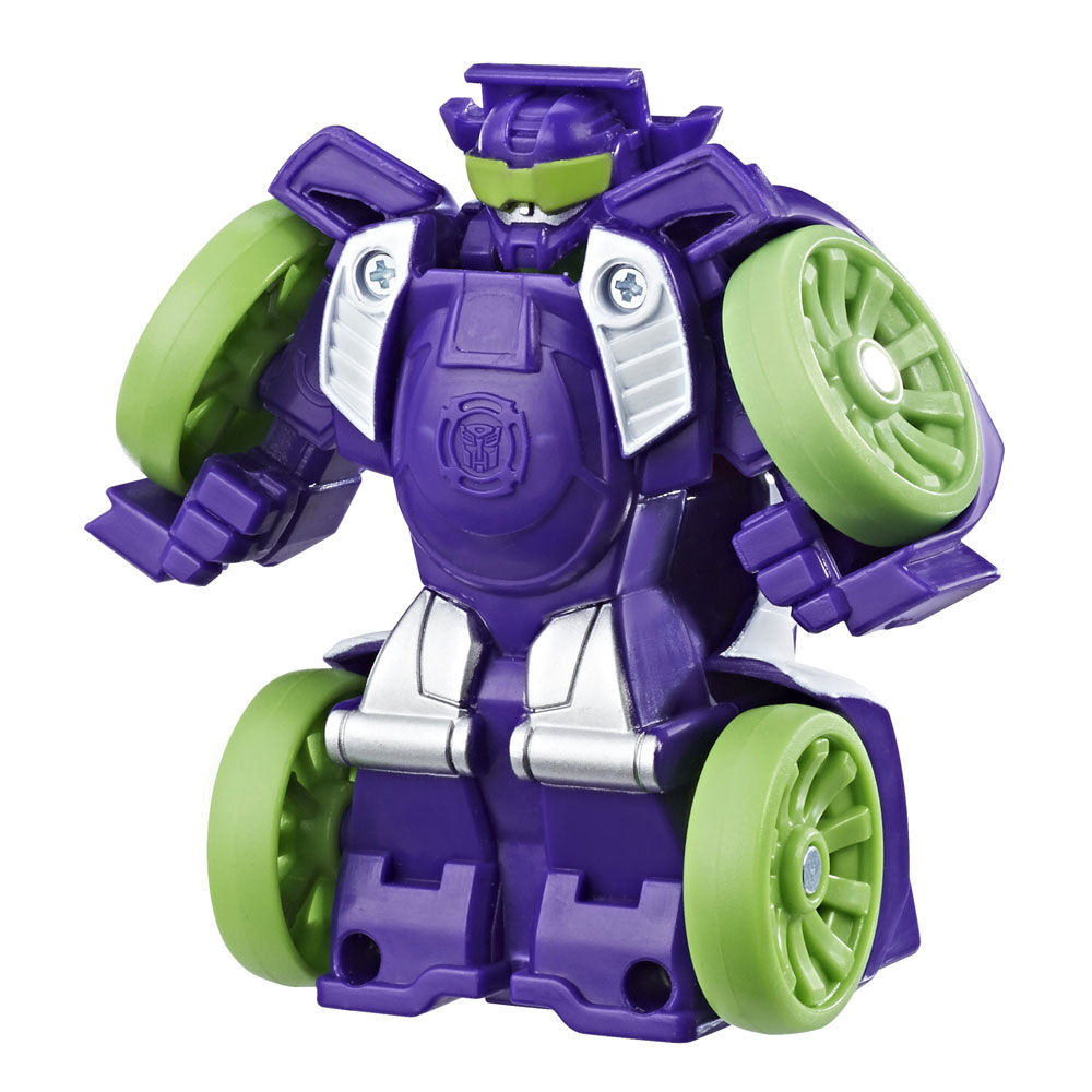 purple transformer rescue bot