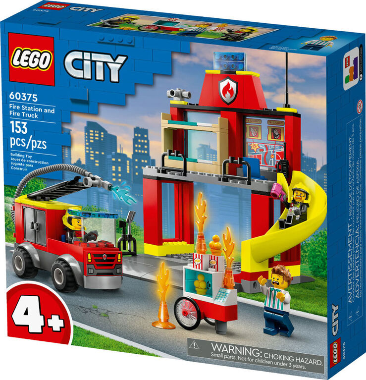 LEGO® City - La caserne et le camion de pompiers - Brault & Bouthillier