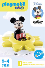 Playmobil - 1.2.3 and Disney: Mickey's Spinning Sun with Rattle Feature