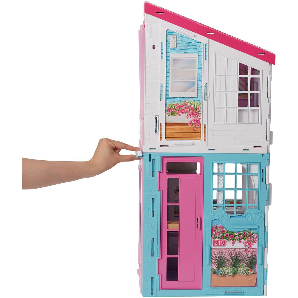 barbie fold up house