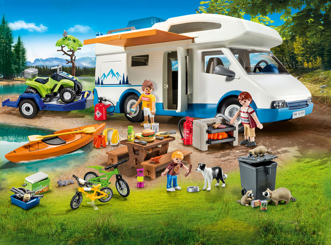 playmobil camping set