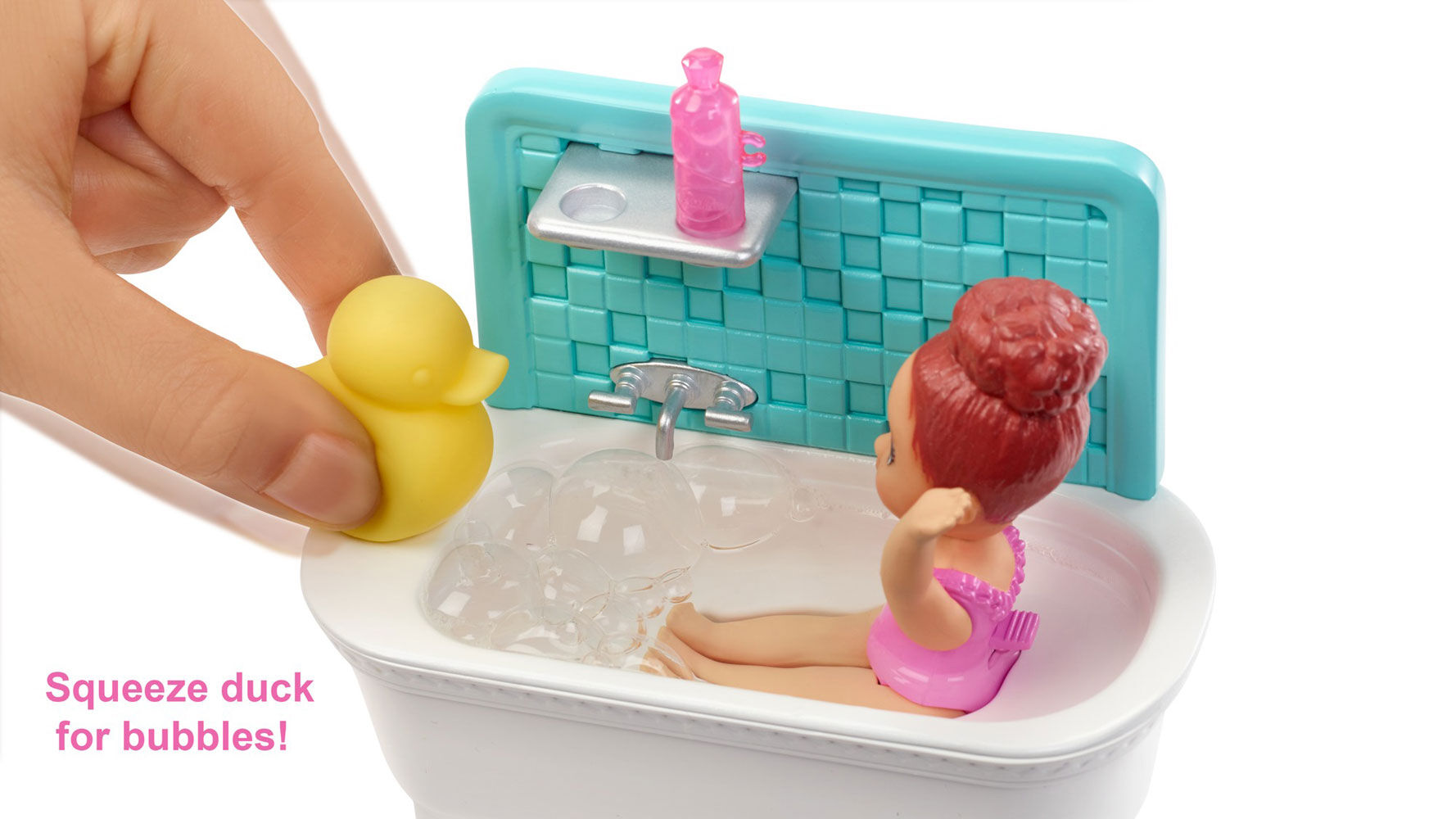 barbie baby bath