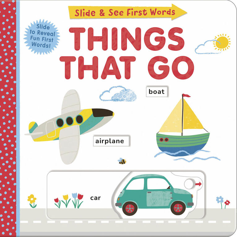Slide and See First Words: Things That Go - English Edition