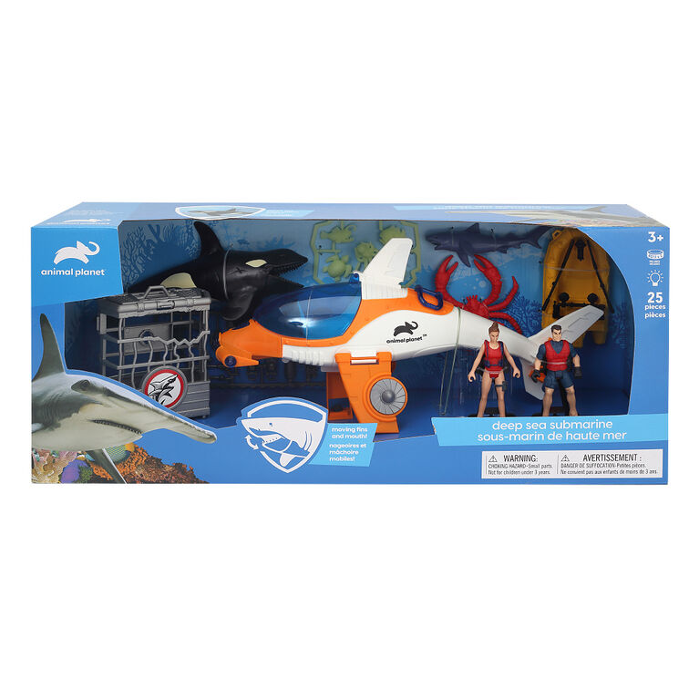 Animal Planet Deep Sea Submarine Playset : : Toys & Games