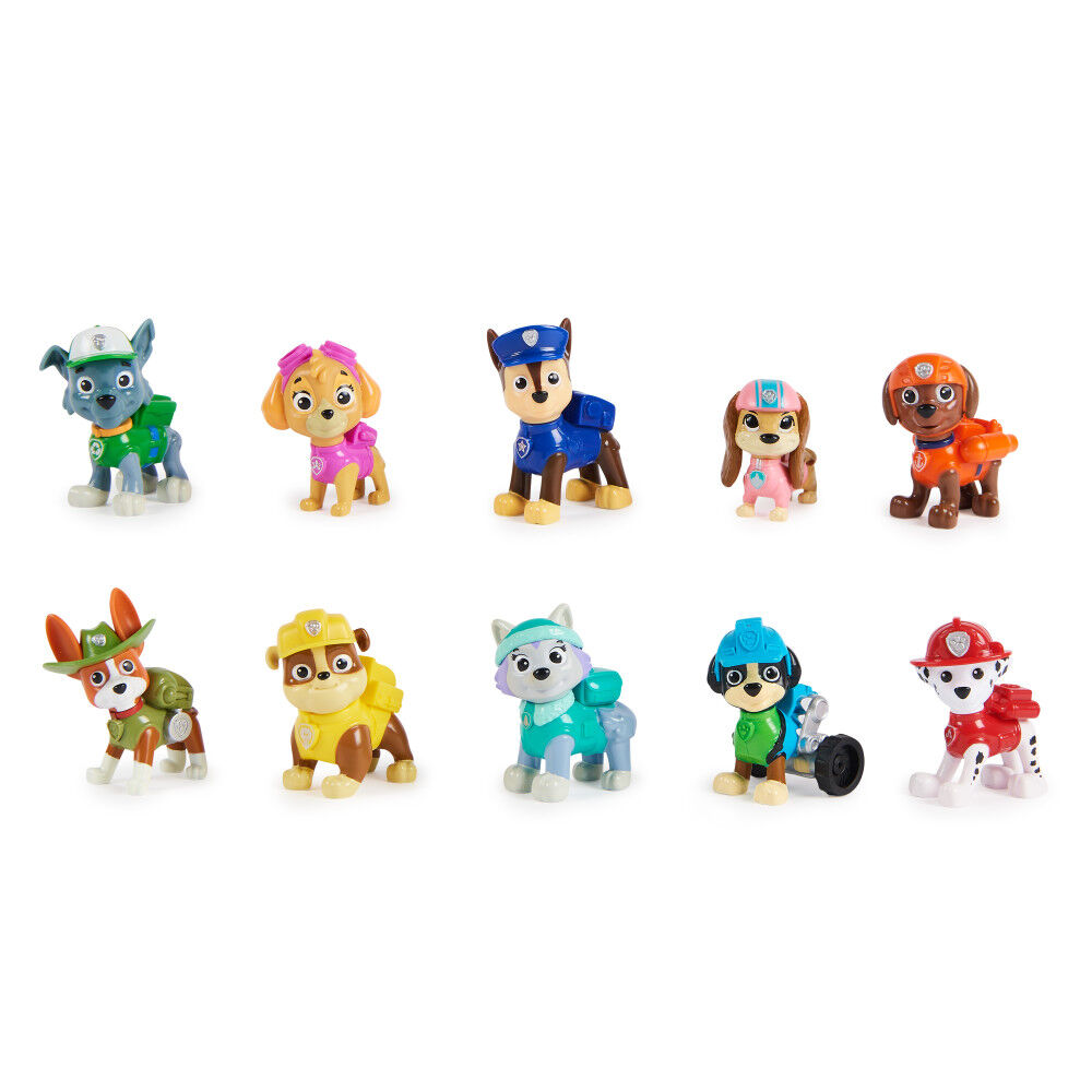 PAW Patrol 10th Anniversary All Paws On Deck Toy Figures Gift