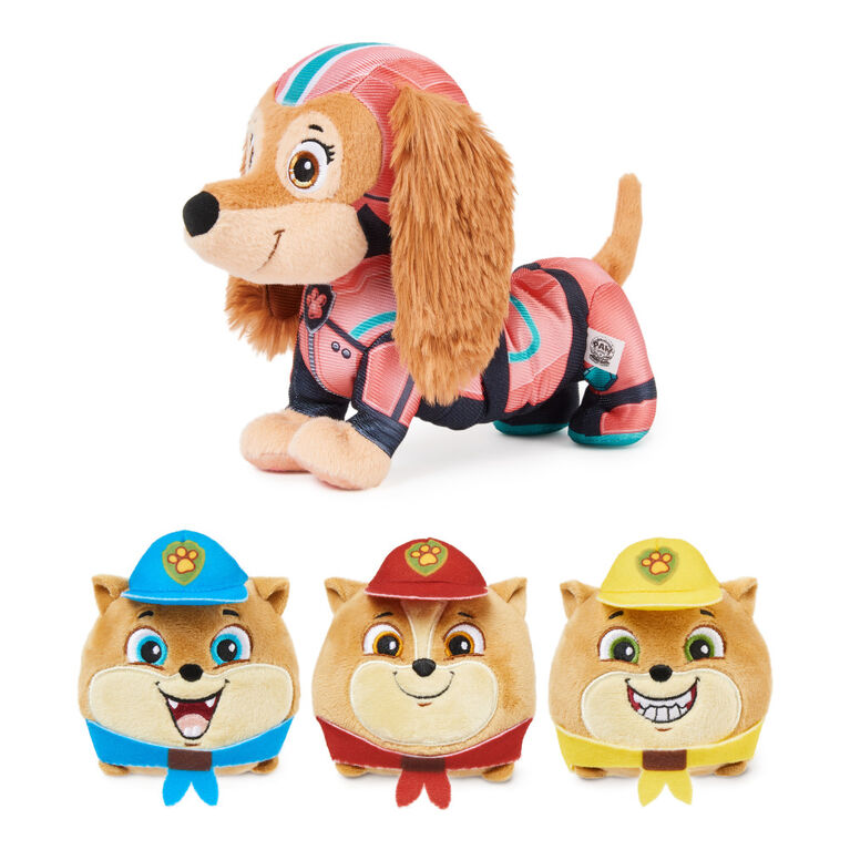 PAW Patrol: The Mighty Movie, Mighty Pups Liberty Plush Toy with