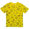 Lego All Over Print Tshirt Yellow - 8/10