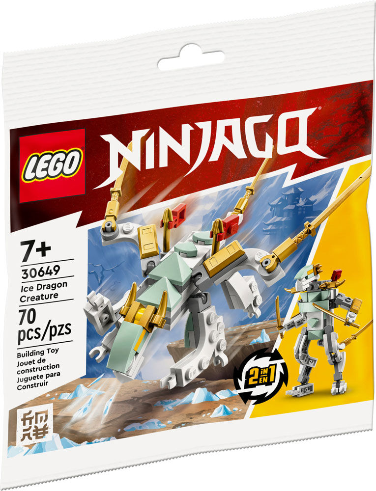 LEGO Ninjago Ice Dragon Creature 30649