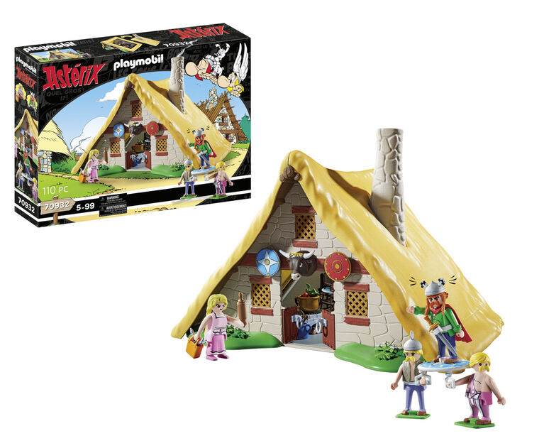 PLAYMOBIL Astérix: La hutte d'Abraracourcix - 70932