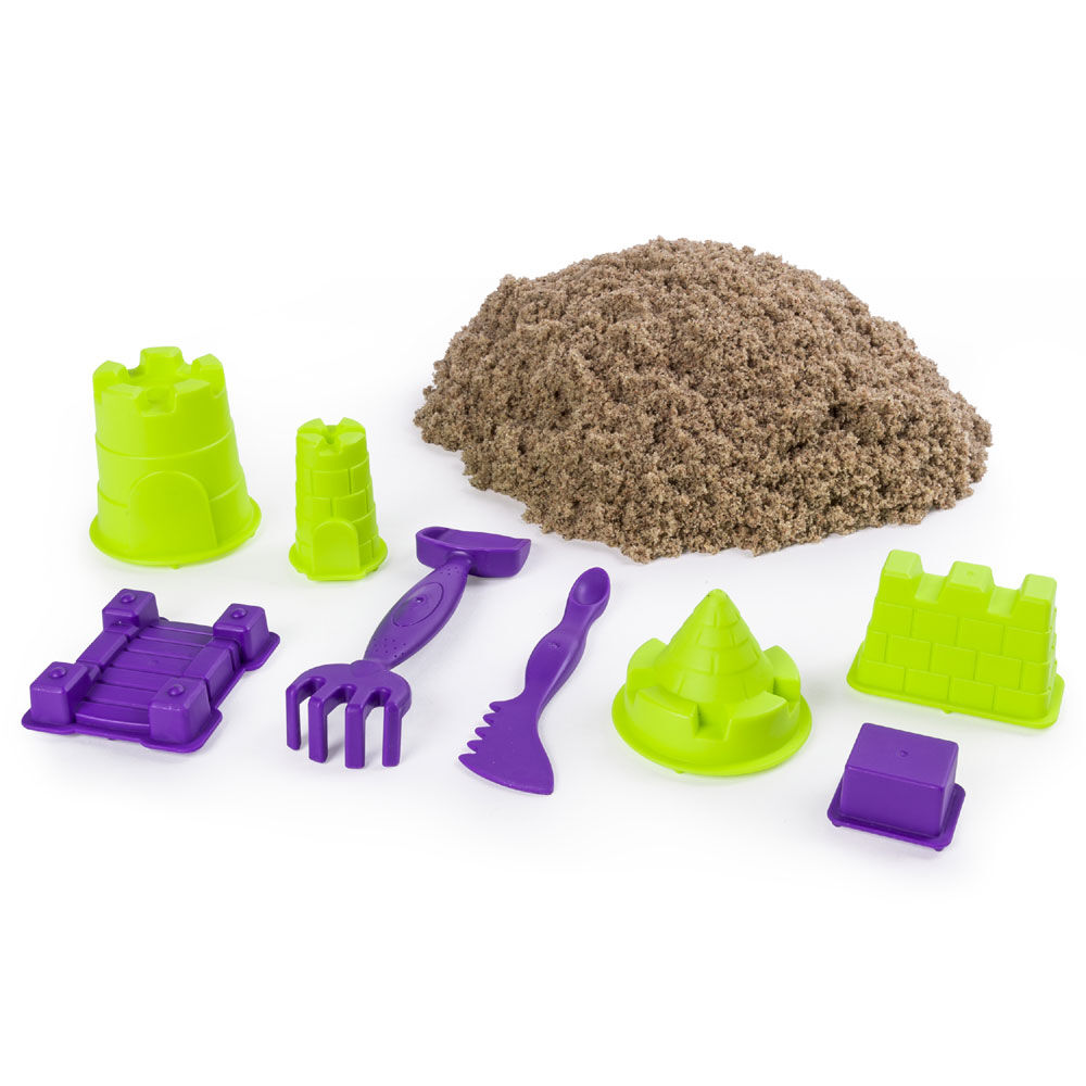 kinetic sand beach castle set