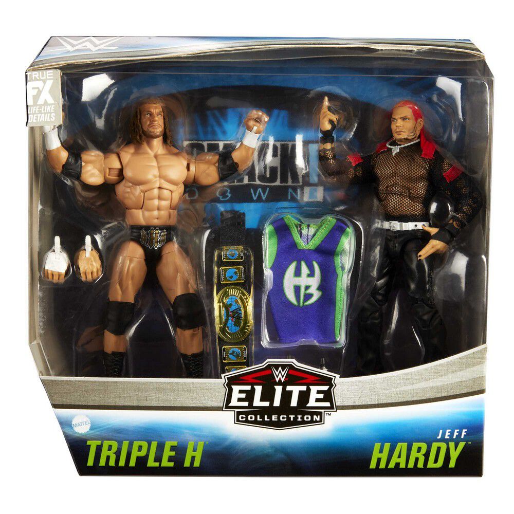 WWE Triple H vs Jeff Hardy Elite Collection 2-Pack | Toys R Us Canada