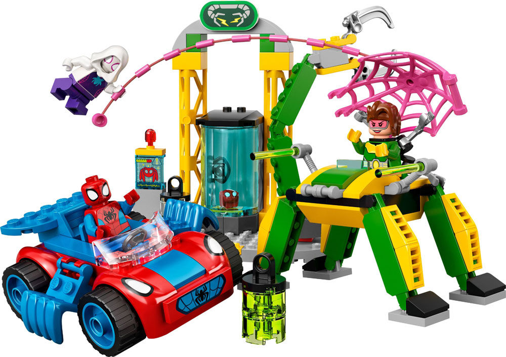 lego spider man and his amazing friends