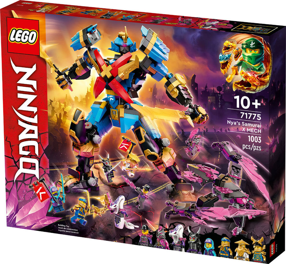 LEGO NINJAGO Nya's Samurai X MECH 71775 Building Kit (1,003 Pieces)