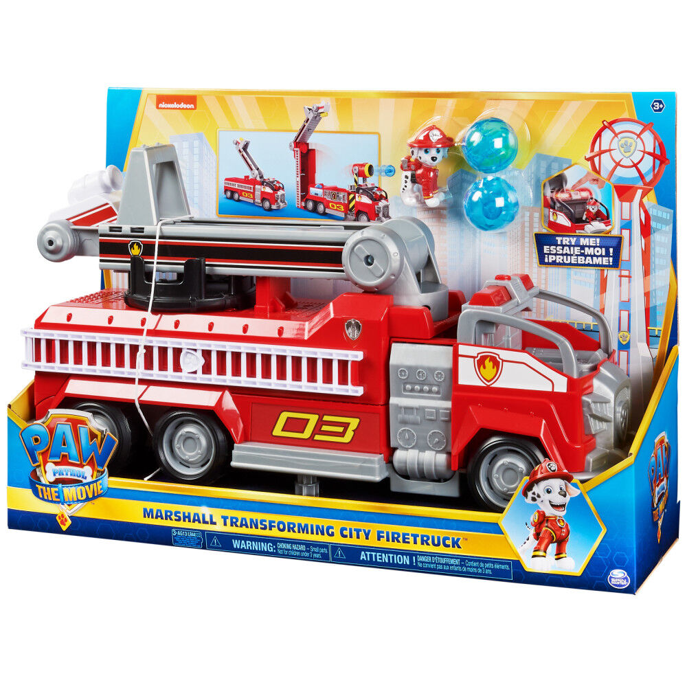 Paw patrol marshalls sales fire truck