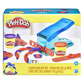 Play-Doh Peppa et le camion de glaces - Figurines Peppa et George et 5 pots  de pâte à modeler - Les héros