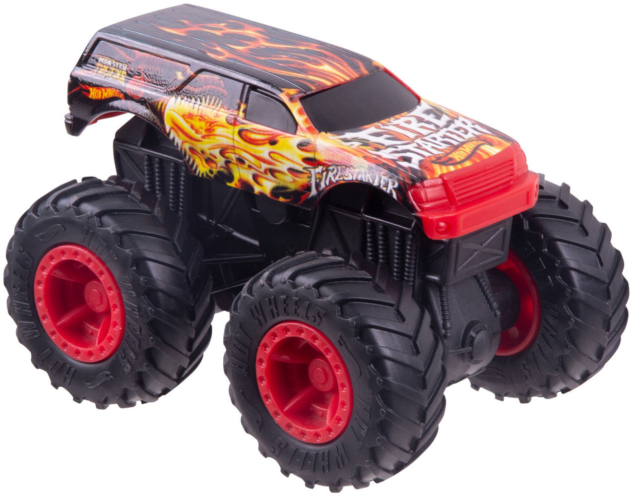 hot wheels monster truck fire starter