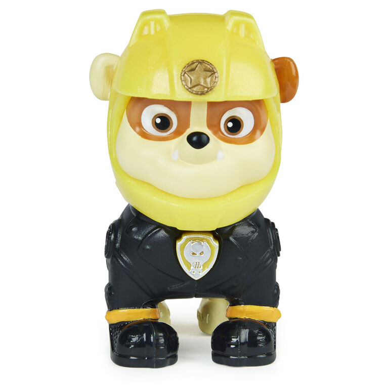PAW Patrol, Figurine à collectionner Ruben Moto Pups avec badge de