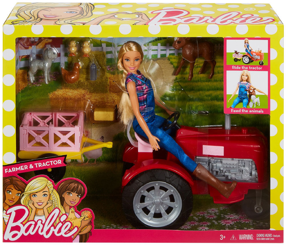 barbie farm and tractor