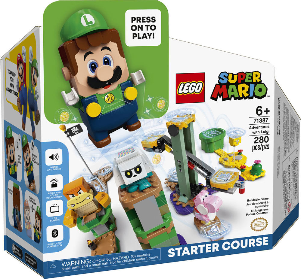 LEGO Super Mario Adventures with Luigi Starter Course 71387 (280 pieces)