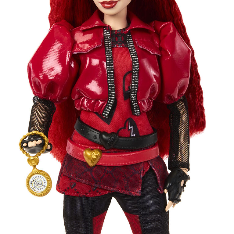 Disney Descendants: The Rise of Red Fashion Doll & Accessory, Red, Daughter of Queen of Hearts