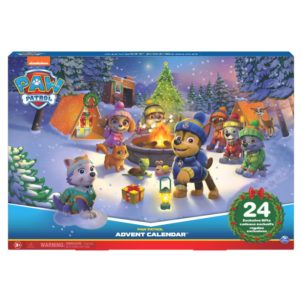 PAW Patrol Advent Calendar with 24 Surprise Toys