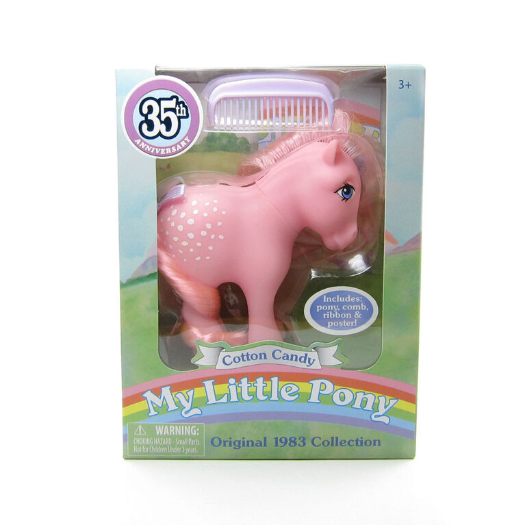 Mon Petit Poney Collectionneur 35e Anniversaire Poneys Cotton Candy Notre Exclusivite Toys R Us Canada