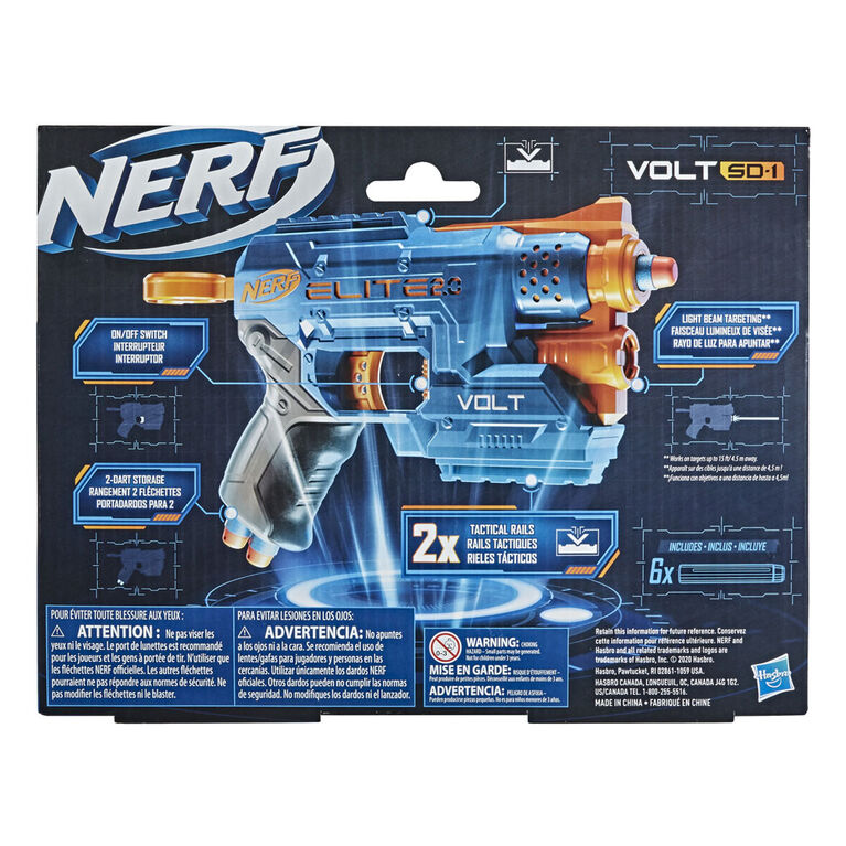 Visée de portée noire pour pistolets jouets Nerf, accessoire de