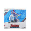 Hasbro Marvel Legends Series, figurine de collection de 15 cm Hawkeye avec Sky-Cycle Avengers 60e anniversaire