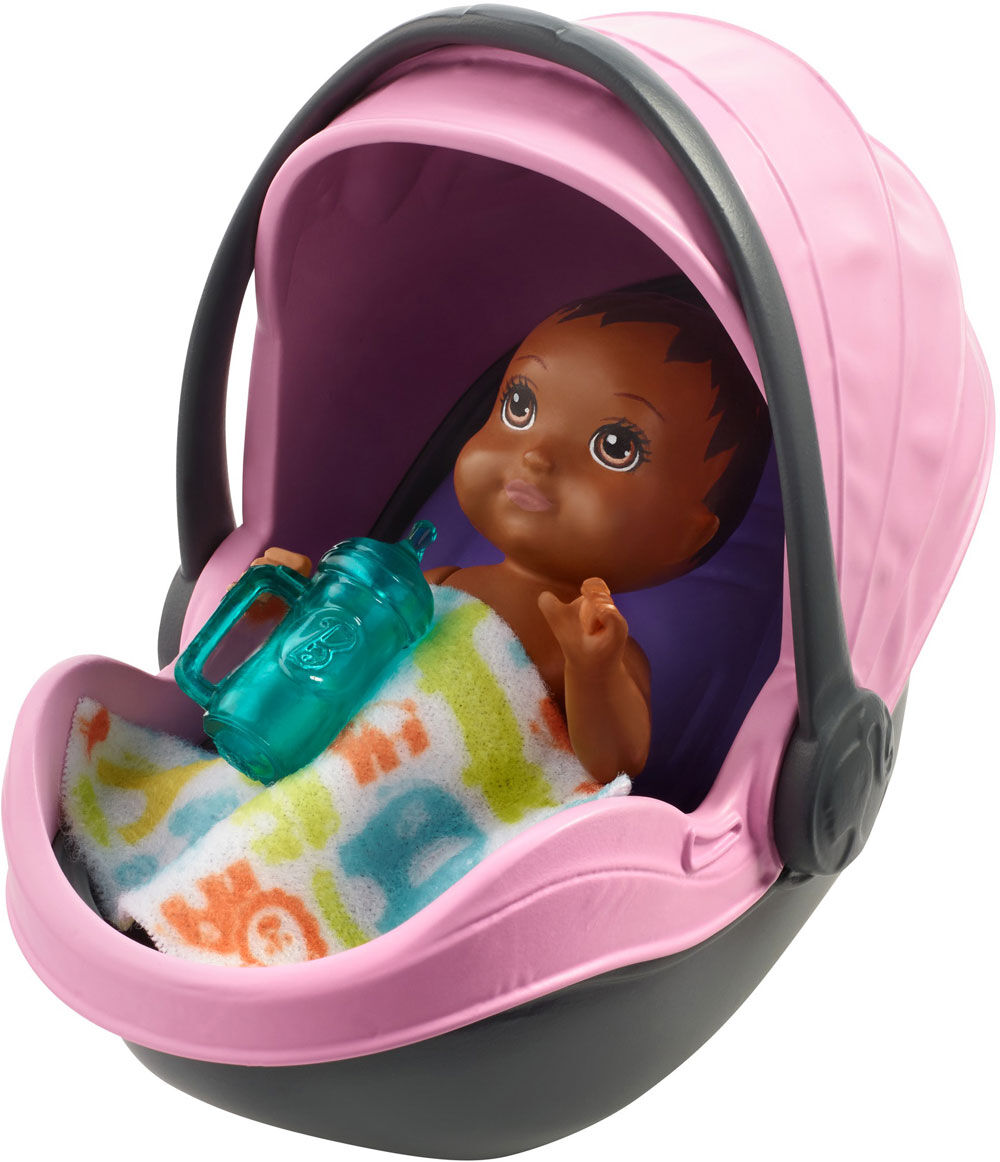 barbie skippers babysitter stroller playset with doll
