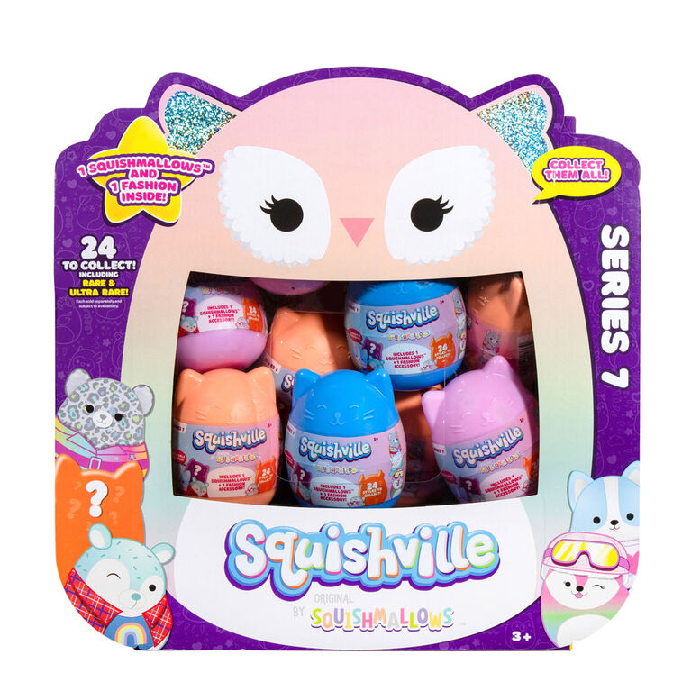 Squishville Mystery Mini Squishmallow with Fashion RARE Super Soft