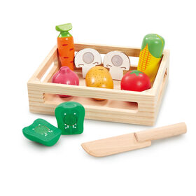 Early Learning Centre Wooden Crate of Veg - R Exclusive