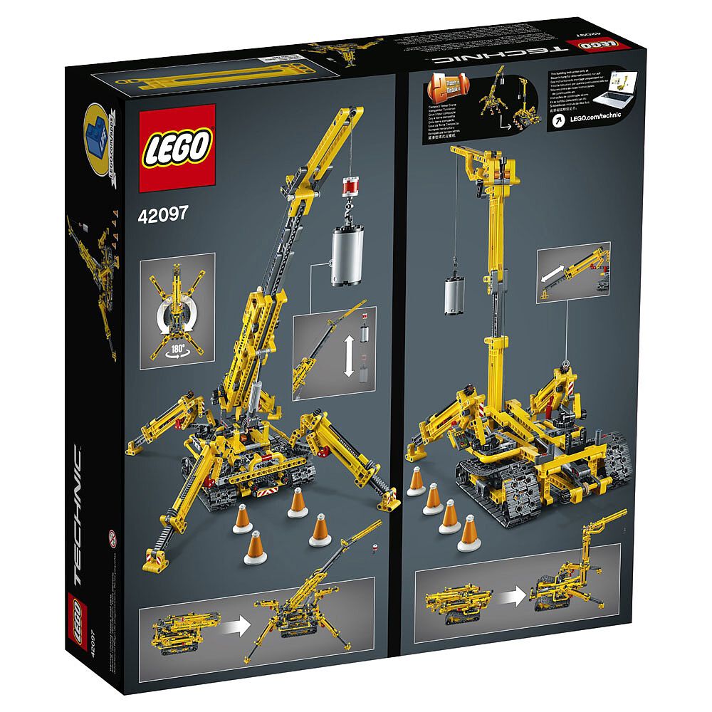 compact crawler crane lego