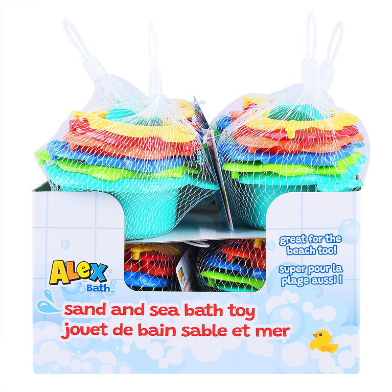 ALEX - Sand And Sea -Baby Bath Toys