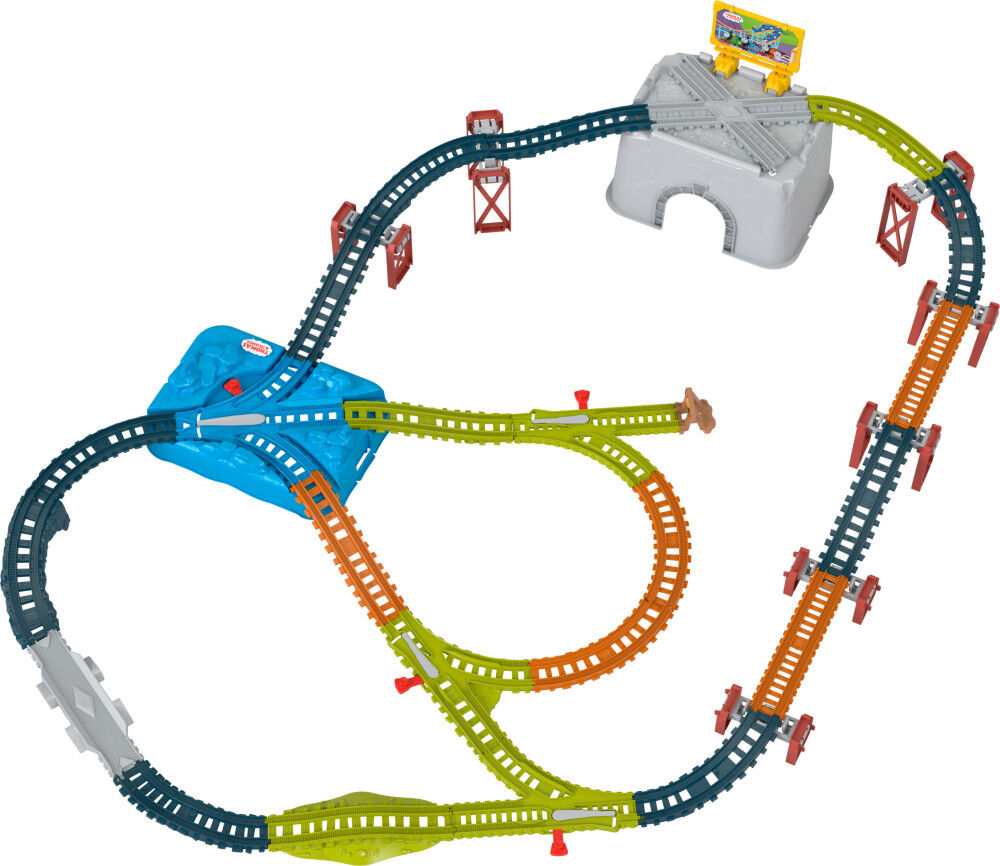 Thomas & Friends Train Tracks Set, Connect & Build Track Bucket