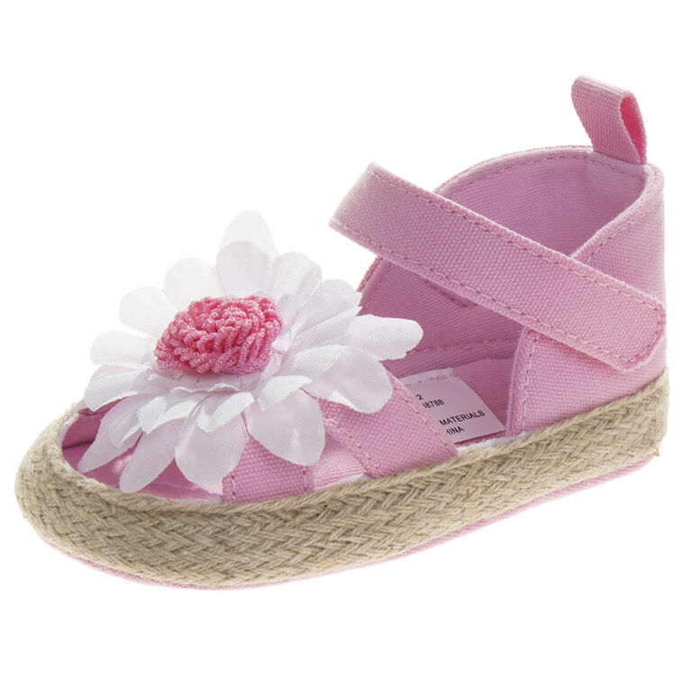 Infant Pink Espadrille Shoe | Babies R Us Canada