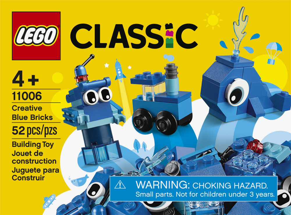 Lego cheap classic blue