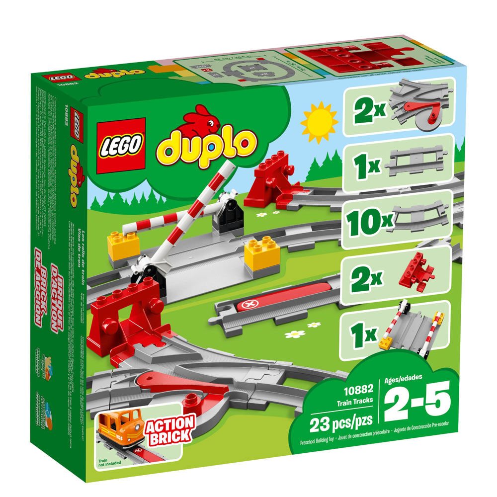 lego duplo train tracks 10882