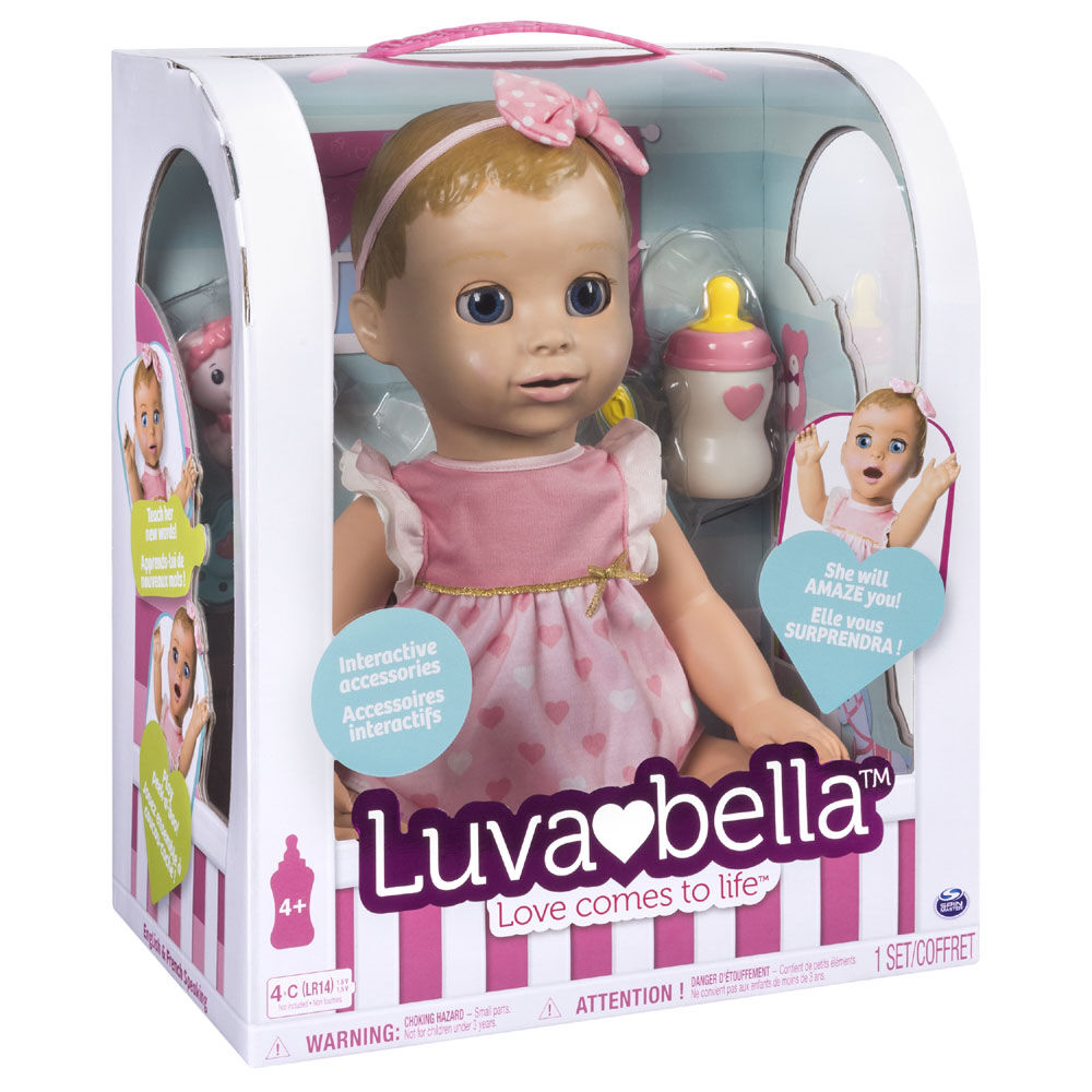talking baby doll luvabella