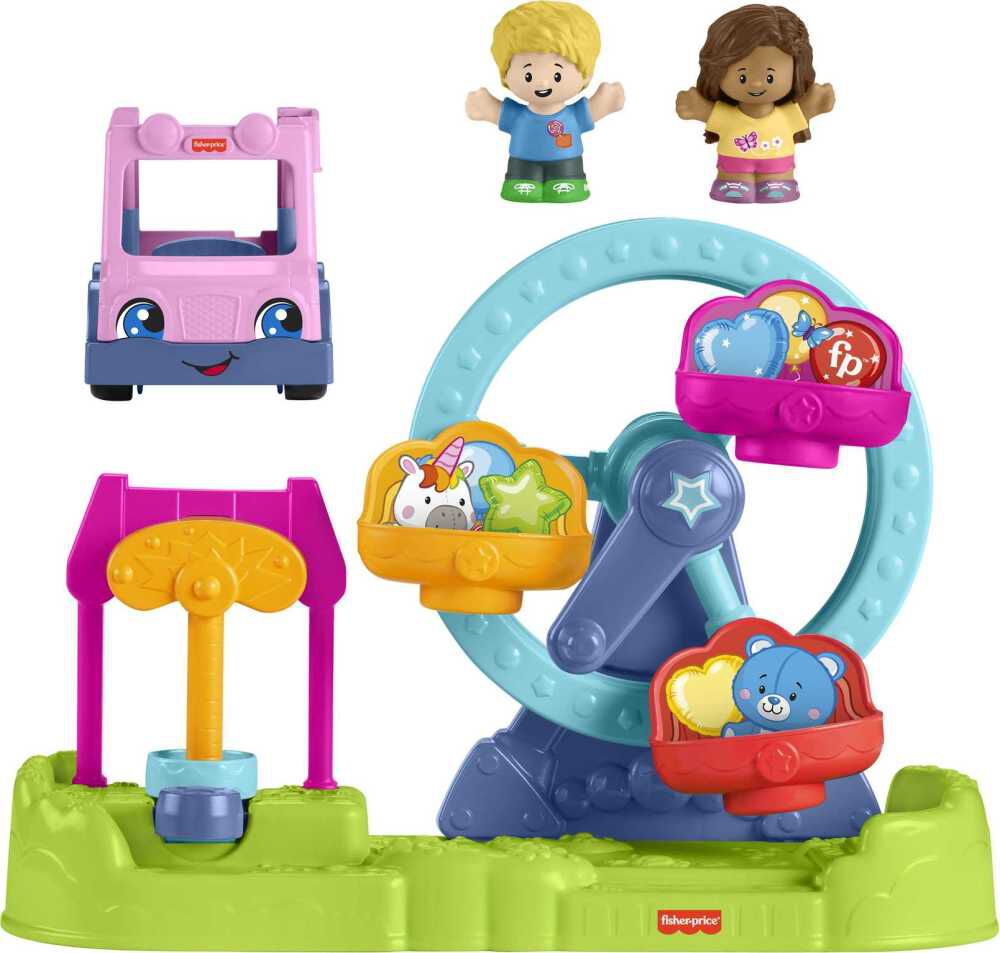 Fisher Price Little People Carnival Playset with Ferris Wheel and