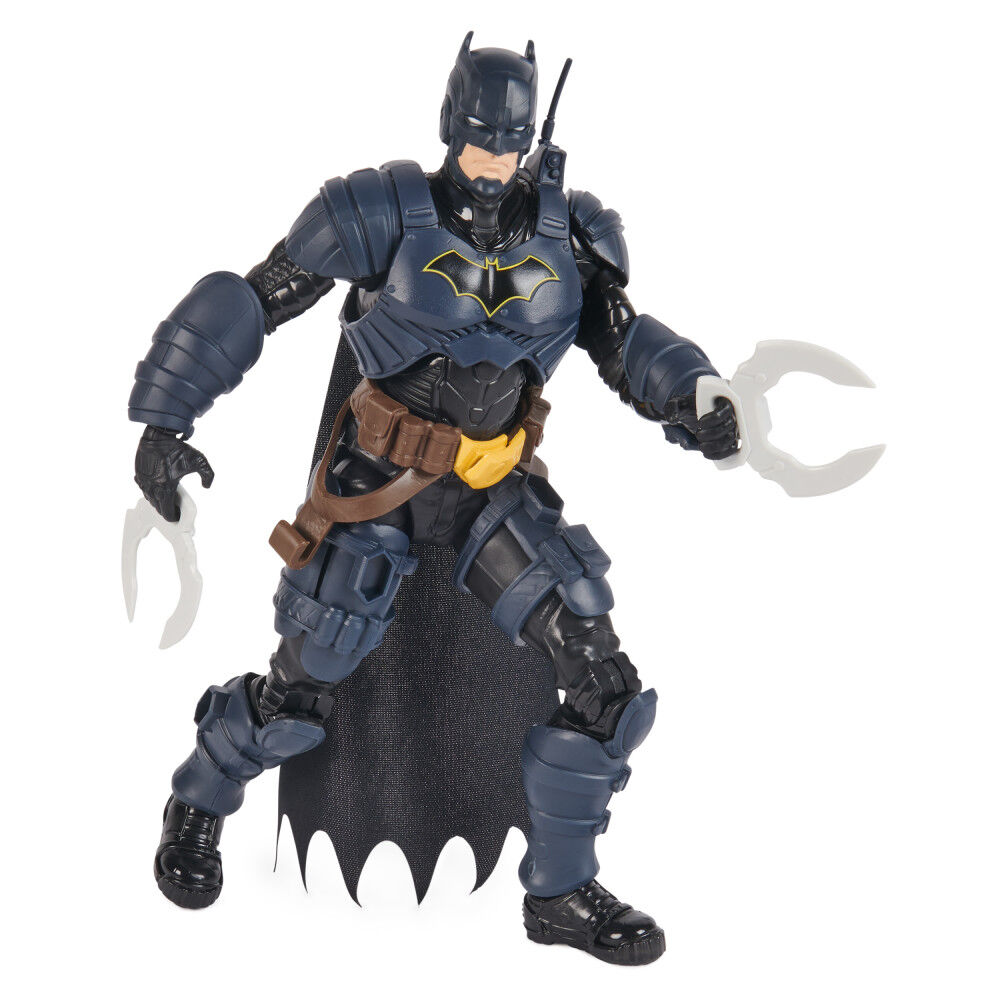 DC Comics Batman Adventures Batman Action Figure with 16 Armor Accessories 17 Points of Articulation 12 inch